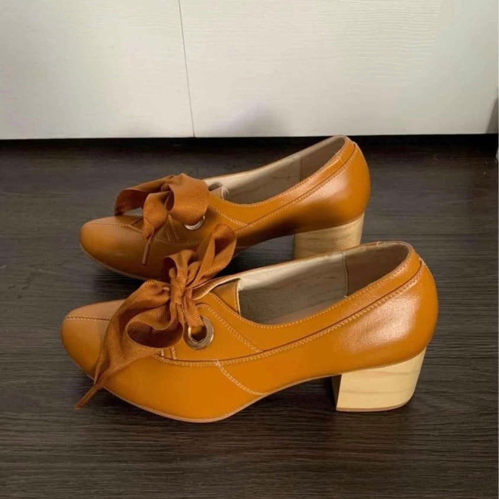Block Heel Shoes Clog Style